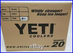 YETI Roadie 20 CORAL Cooler- NEW in box. RARE! Limited edition color