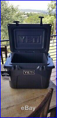 YETI Roadie 20 Charcoal Cooler Limited Edition Color NEW with tags and paperwork