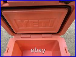 YETI Roadie 20 Cooler Coral. Rare. Discontinued Color
