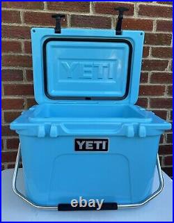 YETI Roadie 20 Cooler REEF BLUE Discontinued RARE