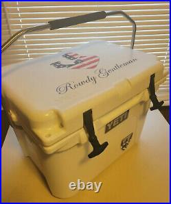 YETI Roadie 20 Cooler with Rowdy Gentleman Logo Rare