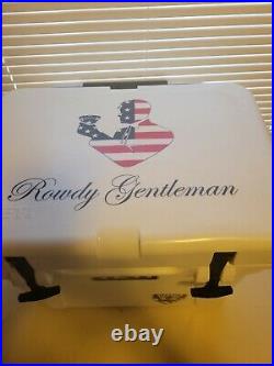 YETI Roadie 20 Cooler with Rowdy Gentleman Logo Rare