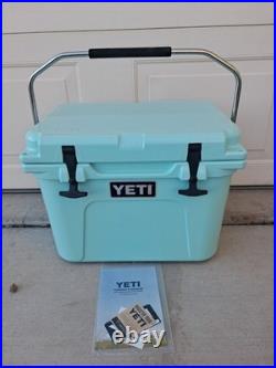 YETI Roadie 20 Hard Cooler Seafoam Limited Edition Discontinued With Paperwork
