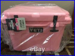 YETI Roadie 20 Qt Cooler Ice Chest PINK NEW with Ball cap Hat NEW IN BOX