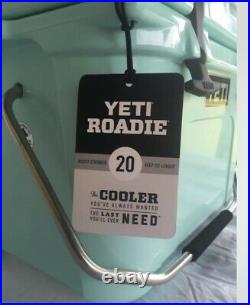 YETI Roadie 20 Sea Foam Green Cooler Limited Edition BRAND NEW DISCONTINUED