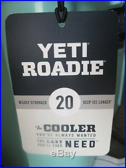 YETI Roadie 20 Sea Foam Green Cooler Limited Edition Color Brand New