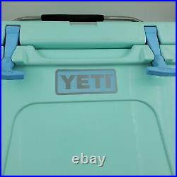 YETI Roadie 20 Seafoam with Handle Custom Blue Latch Discontinued Color / Model