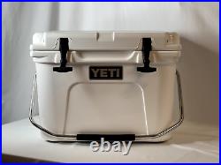 YETI Roadie 20 YR20W White Cooler With Handle Super Strong Design