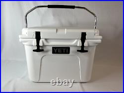 YETI Roadie 20 YR20W White Cooler With Handle Super Strong Design