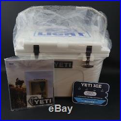 YETI Roadie 20 box cooler- Limited Bud Light Edition New with tag and manuals