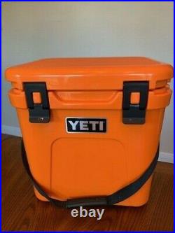 YETI Roadie 24 Cooler BUNDLE+ K CRAB ORANGE Lmtd Edition Sold Out Brand New
