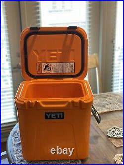 YETI Roadie 24 Cooler King Crab Orange Discontinued. Fast Shipping