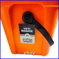 YETI Roadie 24 Cooler King Crab Orange Retired Color 2L Capacity New OEM