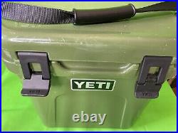 YETI Roadie 24 HIGHLANDS OLIVE GREEN Cooler. USED RARE
