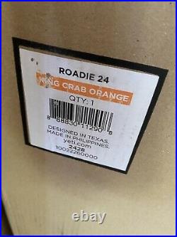 YETI Roadie 24 Hard Cooler King Crab Orange LIMITED EDIT. SOLD OUTNEW IN BOX