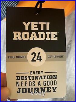 YETI Roadie 24 Hard Cooler King Crab Orange Limited Edition IN HAND