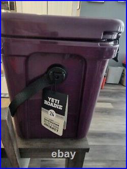 YETI Roadie 24 Hard Cooler -NORDIC PURPLE Limited Edition New in sealed box