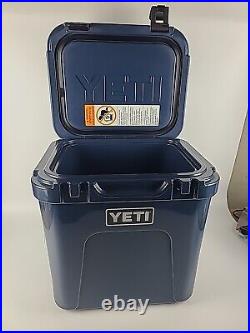 YETI Roadie 24 Hard Cooler Navy Blue Clean