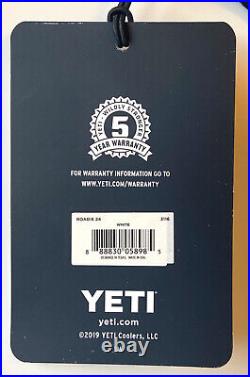 YETI Roadie 24 Hard Cooler Plus BASKET White Made In USA NEW