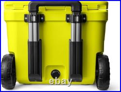 YETI Roadie 32 Wheeled Cooler Firefly Yellow NEW FREE SHIPPING