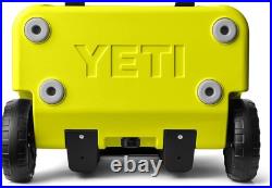 YETI Roadie 32 Wheeled Cooler Firefly Yellow NEW FREE SHIPPING