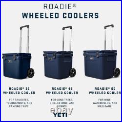 YETI Roadie 32 Wheeled Cooler Firefly Yellow NEW FREE SHIPPING