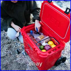 YETI Roadie 32 Wheeled Cooler Rescue Red NEW FREE SHIPPING