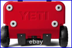 YETI Roadie 32 Wheeled Cooler Rescue Red NEW FREE SHIPPING