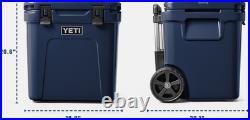 YETI Roadie 48 Rolling Cooler Heavy Duty 45L Ice Chest Free Shipping