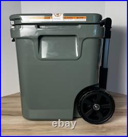 YETI Roadie 48 Wheeled Cooler Camp Green Rare Limited Edition NEW LAST ONE