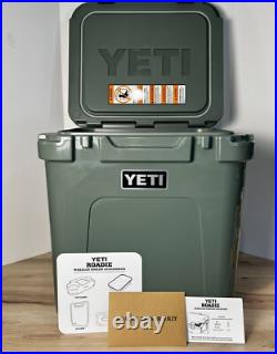 YETI Roadie 48 Wheeled Cooler Camp Green Rare Limited Edition NEW LAST ONE