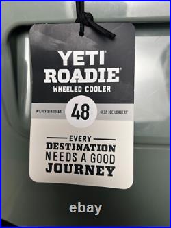 YETI Roadie 48 Wheeled Cooler Camp Green Rare Limited Edition NEW LAST ONE