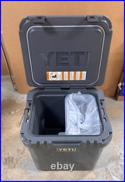 YETI Roadie 48 Wheeled Cooler with Retractable Periscope Handle Charcoal