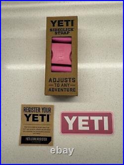 YETI Sidekick Dry Bag 1L Gear Case + Strap POWER PINK? Waterproof RARE