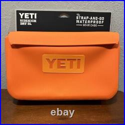 YETI Sidekick Dry Bag 3L Gear Case New King Crab Orange? Waterproof RARE