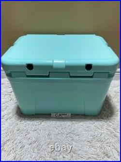 YETI TUNDRA 35 HARD COOLER? CUSTOM-SEAFOAM? WithDRY GOODS BSKT? RED LATCH KIT