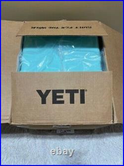 YETI TUNDRA 35 HARD COOLER? CUSTOM-SEAFOAM? WithDRY GOODS BSKT? RED LATCH KIT