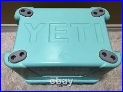 YETI TUNDRA 35 HARD COOLER LTD EDITION SEAFOAM! WithDRY GOODS BASKET, SEE PICS