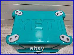 YETI TUNDRA 35 Hard Cooler LTD ED AQUIFER BLUE! NEW witho tags + DRY GOODS BSKT