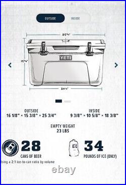 YETI TUNDRA 45 HARD COOLER Desert Tan Color Rare Made In USA YETI