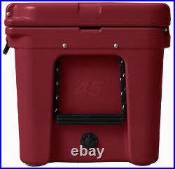 YETI TUNDRA 45 HARD COOLER LTD ED? HARVEST RED? WithDRY GOODS BASKET-SEALED BOX