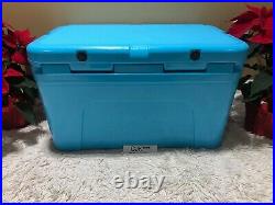 YETI TUNDRA 45 HARD COOLER withDRY GOODS BASKET-VERY RARE? LTD ED? REEF BLUE