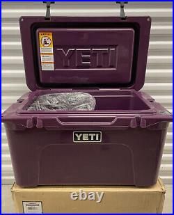YETI TUNDRA 45 NORDIC Purple NEW Other. Nothing Ever Inside LIMITED EDITION