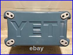 YETI TUNDRA 45 hard cooler? CUSTOM LTD ED? NORDIC BLUE? +? RED LATCH KIT