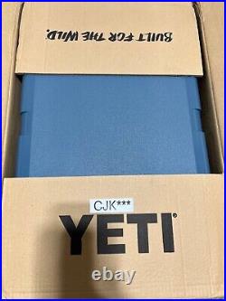 YETI TUNDRA 45 hard cooler? CUSTOM LTD ED? NORDIC BLUE? +? RED LATCH KIT