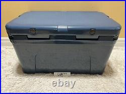 YETI TUNDRA 45 hard cooler+DRY GOODS BSKT NAVY! +YOU PICK COLOR of LATCH KIT