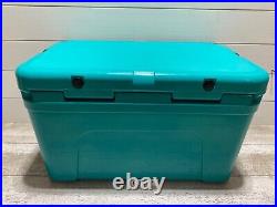 YETI TUNDRA 45 hard cooler RARE LTD ED AQUIFER BLUE! +DRY GOODS BSKT, SEE PIC's