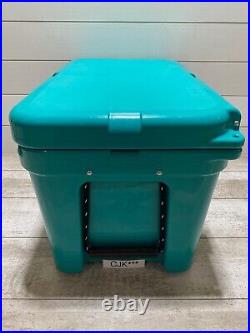 YETI TUNDRA 45 hard cooler RARE LTD ED AQUIFER BLUE! +DRY GOODS BSKT, SEE PIC's