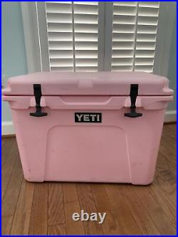 YETI TUNDRA 50 PINK Limited Edition Cooler Light Ice Pink Discontinued