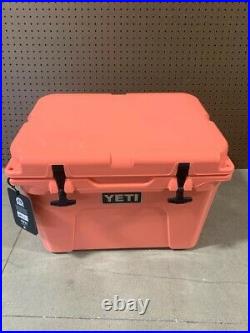 YETI Tundra 35 CORAL Cooler Limited Edition Color NEW